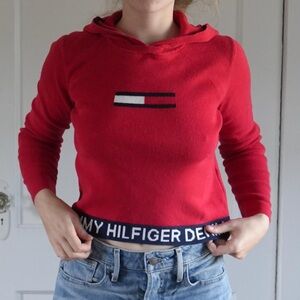 Tommy Hilfiger Classic Long sleeve crop top sweater